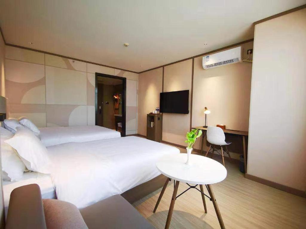 한팅 호텔 창사 푸룽 미들 로드 샹춘 로드 창사 시 외부 사진